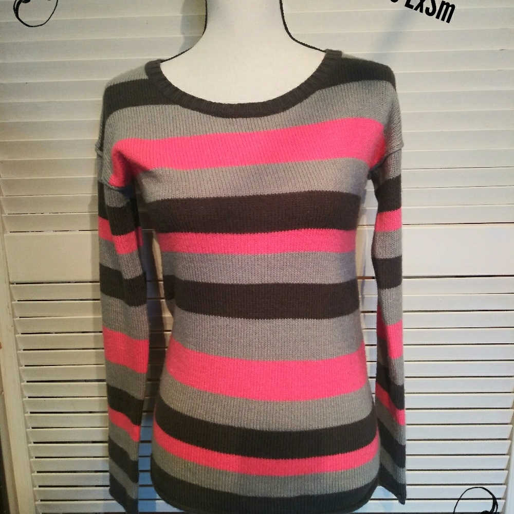 Gap Crew Neck Striped Sweater